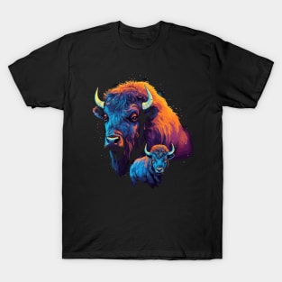 Bison Fathers Day T-Shirt